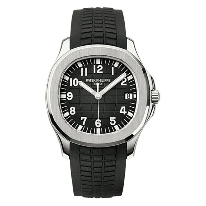 Patek-Philippe-Aquanaut-Silver-Full-Black-Thumb ساعت مچی مردانه پتک فیلیپ آکوانات سیلور فول مشکی Patek Philippe Aquanaut Silver Full Black - تصویر 1