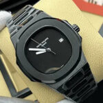 ساعت مچی مردانه پتک فیلیپ ناتیلوس تمام مشکی Patek Philippe Nautilus Full Black - تصویر 2