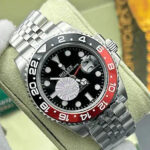 ساعت مچی مردانه رولکس جی ام تی مستر تو مشکی قرمز Rolex GMT-Master II Black Red - تصویر 2