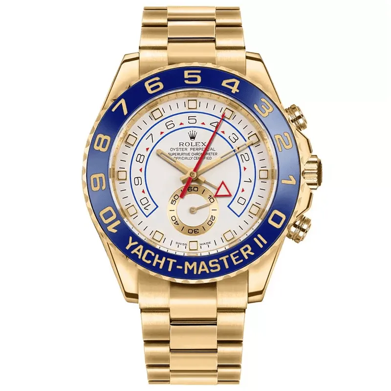 Rolex-Yacht-Master-2-Golden-Blue-Thumb ساعت مچی مردانه رولکس یاخ مستر 2 طلایی آبی Rolex Yacht Master 2 Golden Blue - تصویر 1