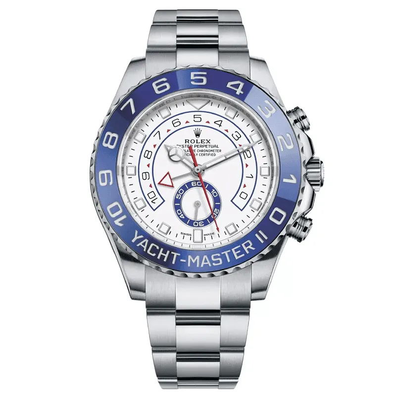 Rolex-Yacht-Master-2-Silver-Blue-Thumb ساعت مچی مردانه رولکس یاخ مستر 2 سیلور آبی Rolex Yacht Master II Silver-Blue - تصویر 1