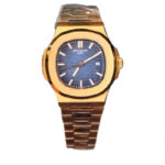 ساعت مچی  مردانه پتک فیلیپ مدل ناتیلوس رز گلد Pattek Philippe nautilus