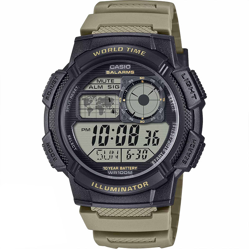 0066447_-casio-ae-1000w-5a ساعت مچی مردانه کاسیو casio اورجینال مدل AE-1000W-5A - تصویر 1