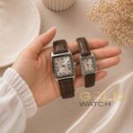 ساعت مچی زنانه و مردانه کاسیو (Casio) – صفحه سفید رومی، قاب مستطیلی - تصویر 3
