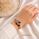 دستبند طنابی امگا مدل گره ملوان با قفل پیچی - تصویر 6