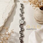 ساعت مچی زنانه GUCI Quartz بند حلقه‌ای، طرح لوکس و خاص - تصویر 4