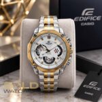 ساعت مچی طرح کاسیو ادیفایس (Casio Edifice) - سه موتور فعال - استیل - تصویر 3