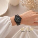 ساعت مچی Tissot بند استیل، صفحه فیروزه‌ای و مشکی - تصویر 2
