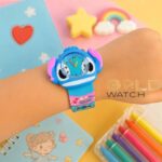 ساعت مچی بچگانه طرح استیچ (Stitch) با بند فانتزی