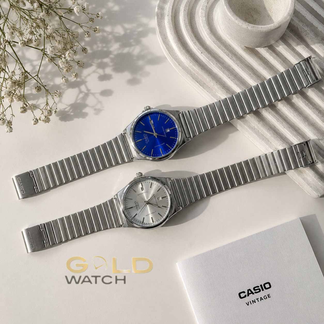 file_00000000ae6c720aaea46b2be928696b ساعت زنانه و مردانه Casio مدل مینیمال استیل نقرهای - تصویر 1