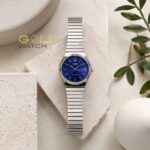 ساعت زنانه و مردانه Casio مدل مینیمال استیل نقره‌ای - تصویر 3